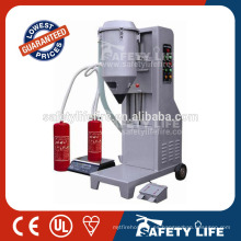 extintor automático del polvo seco / máquina de rellenar del polvo manual / máquina de rellenar del polvo del abc para el extintor